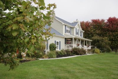 Colonial Home Exterior Remodel by RI & MA Contractors Marshall Building & Remodeling