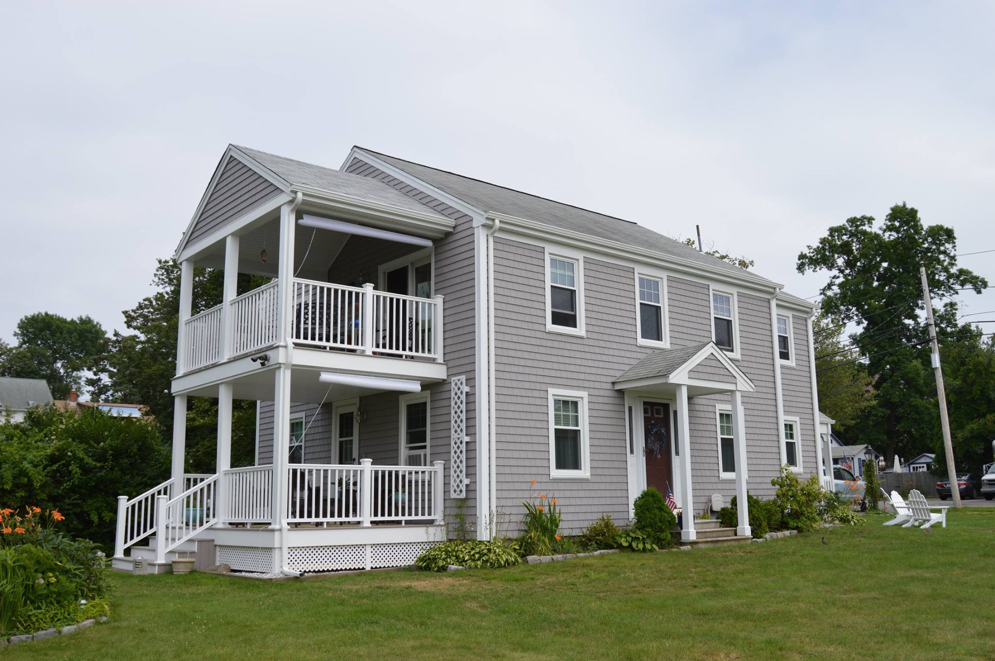 New Deck, Siding & Windows Installed on Bethany Ingram's Home by RI & MA Contractors Marshall Building & Remodeling