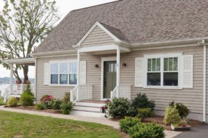 Modern Siding with a Natural Wood Feel Installed by RI & MA Vinyl Siding Contractors at Marshall Building & Remodeling