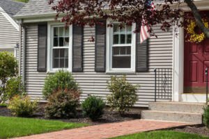 New Windows Installed on a RI Cape Home by Marshall Building & Remodeling