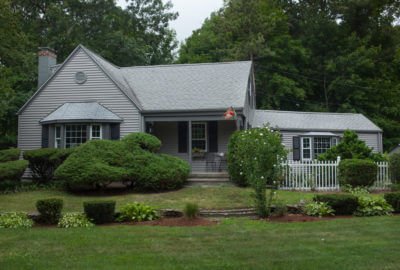 Roofing & Siding in Gray Installed on a Massachusetts Home by Marshall Building & Remodeling