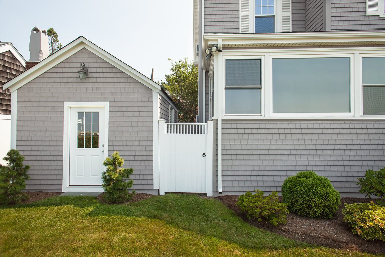 New Vinyl Siding that Looks Like Real Wood Installed on RI Home