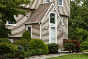 Clapboard Style Vinyl Siding Installed on RI Home By Marshall Building & Remodeling