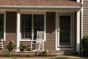 RI Home With New Sable Brown CertainTeed Monogram Siding and Beautiful New Windows